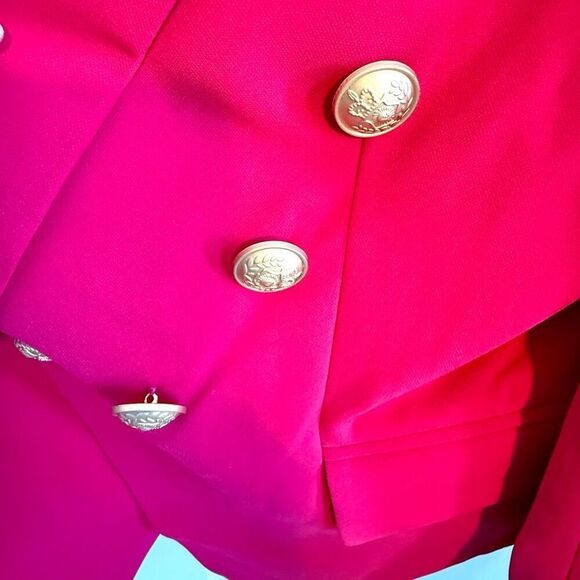 NWT Choosy brand blazer in magenta. Size 12 - Picture 5 of 9